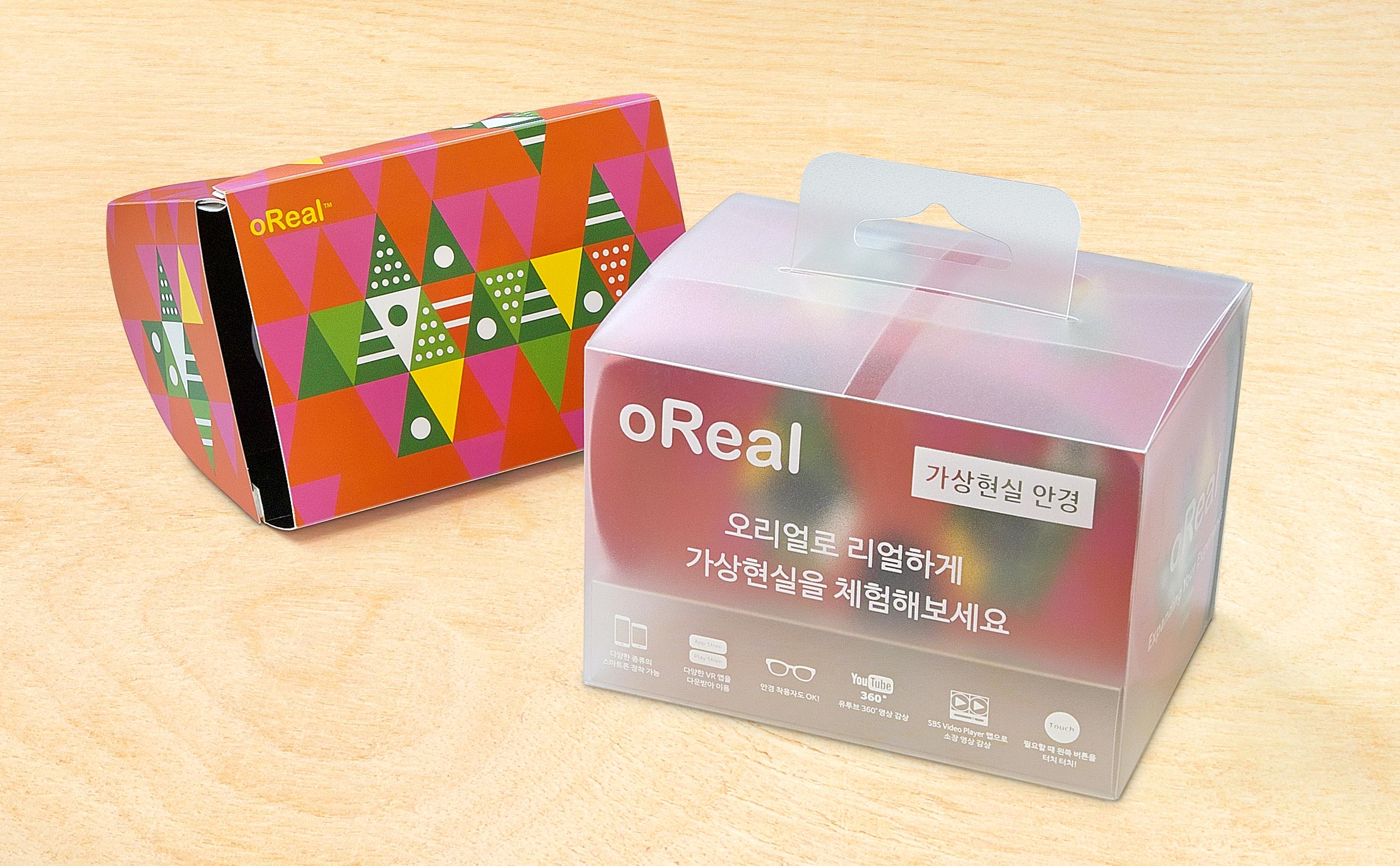 oReal VR Glass 버넥트 패키지 - 포장 - 제품 oreal-glass-7.jpg