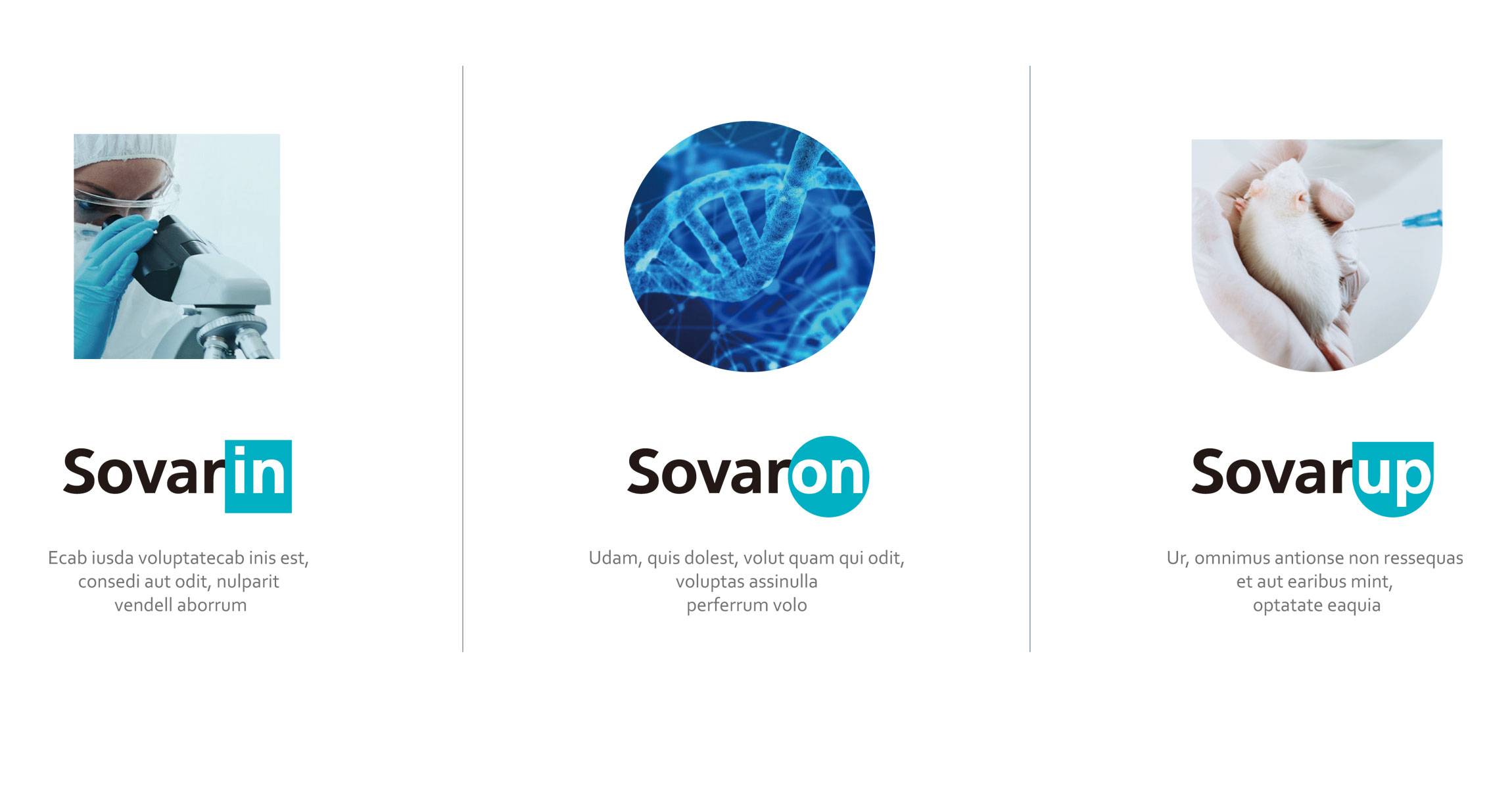 Bio Technology Identity for Sovargen