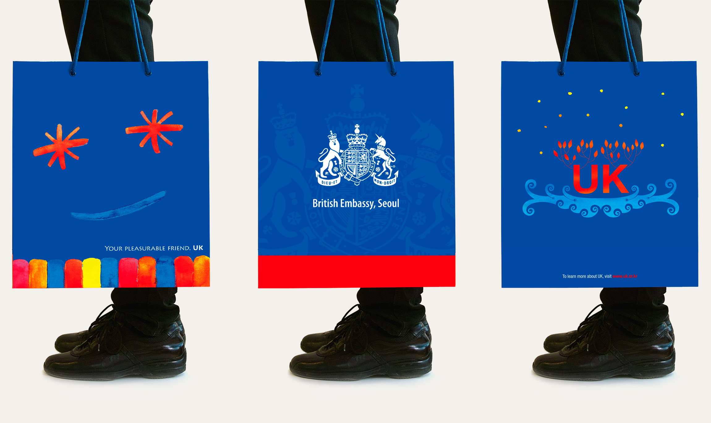 British Embassy 주한영국대사관 일러스트레이션